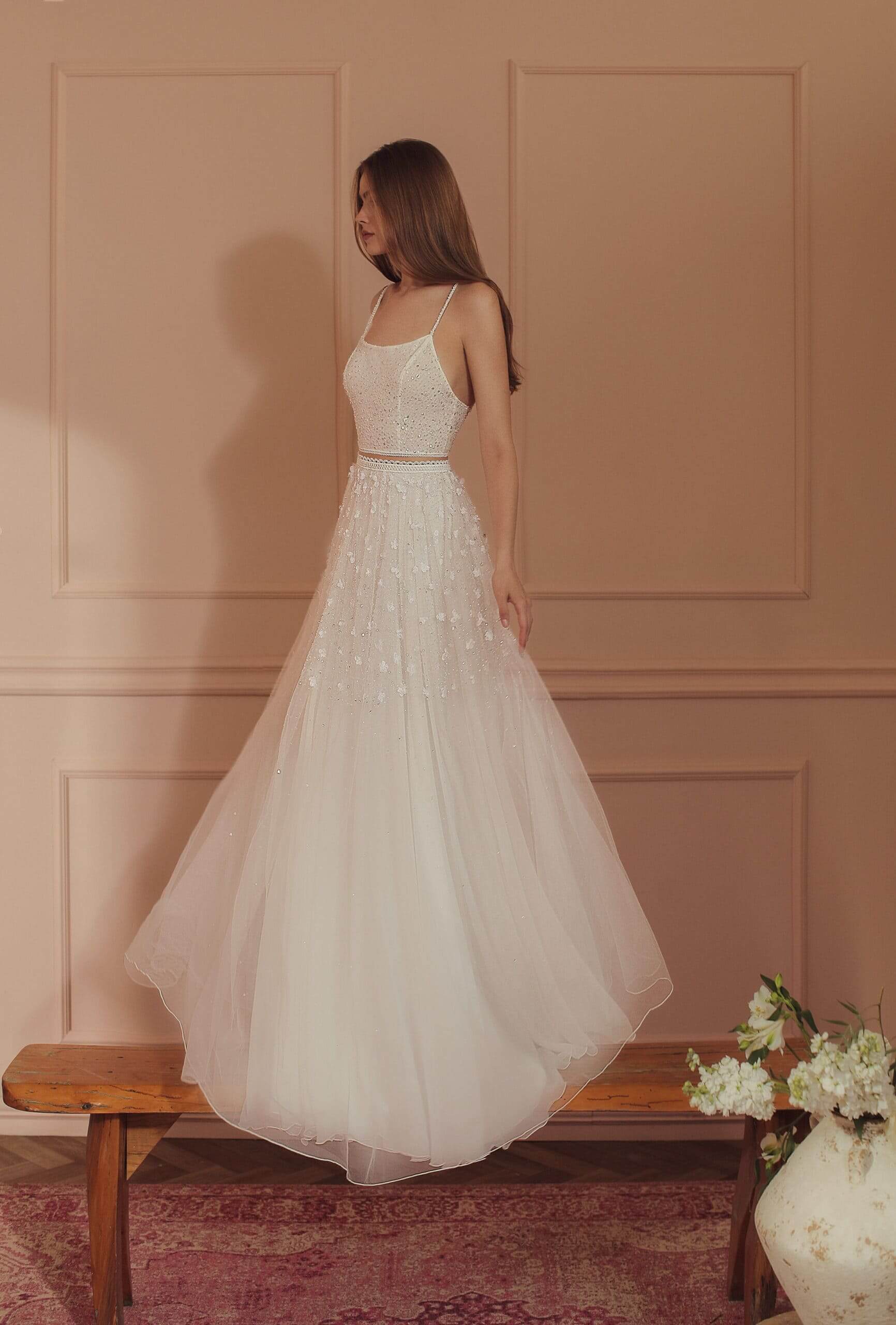 שמלת כלה נסיכותית של ענבר פריימן  שמלת כלה נסיכותית של ענבר פריימן