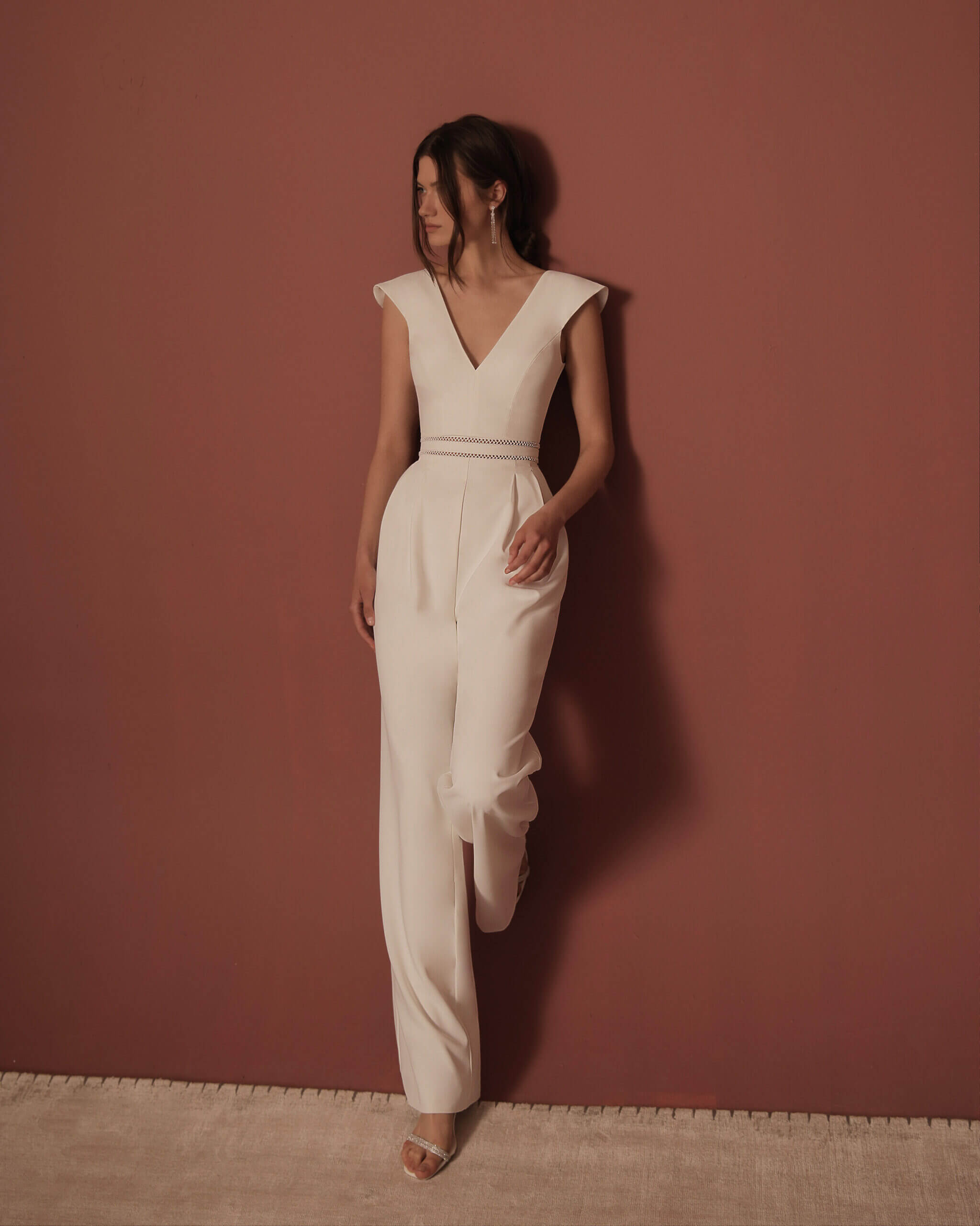 אוברול לכלה של המעצבת ענבר פריימן 