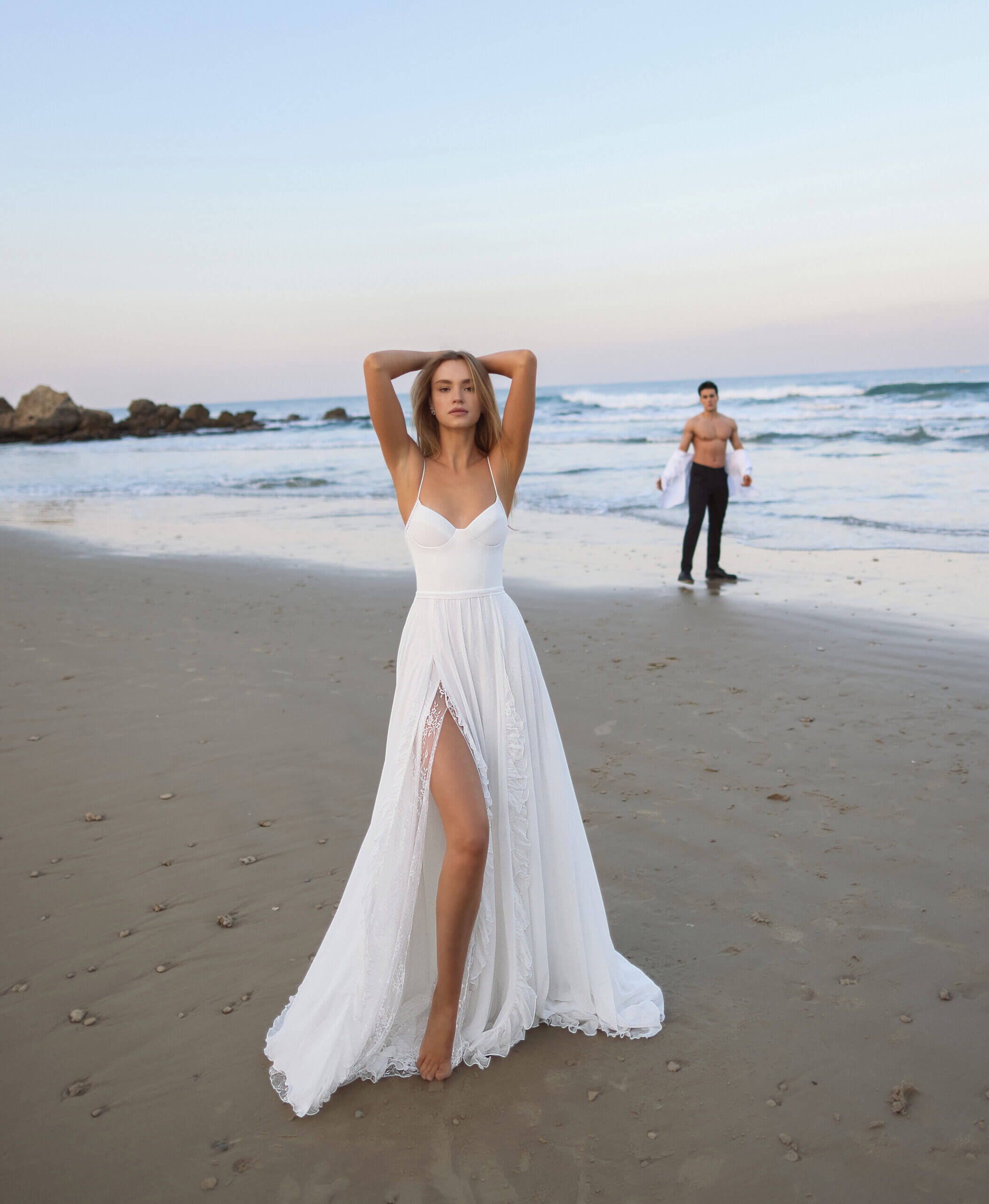 שמלת כלה חלקה