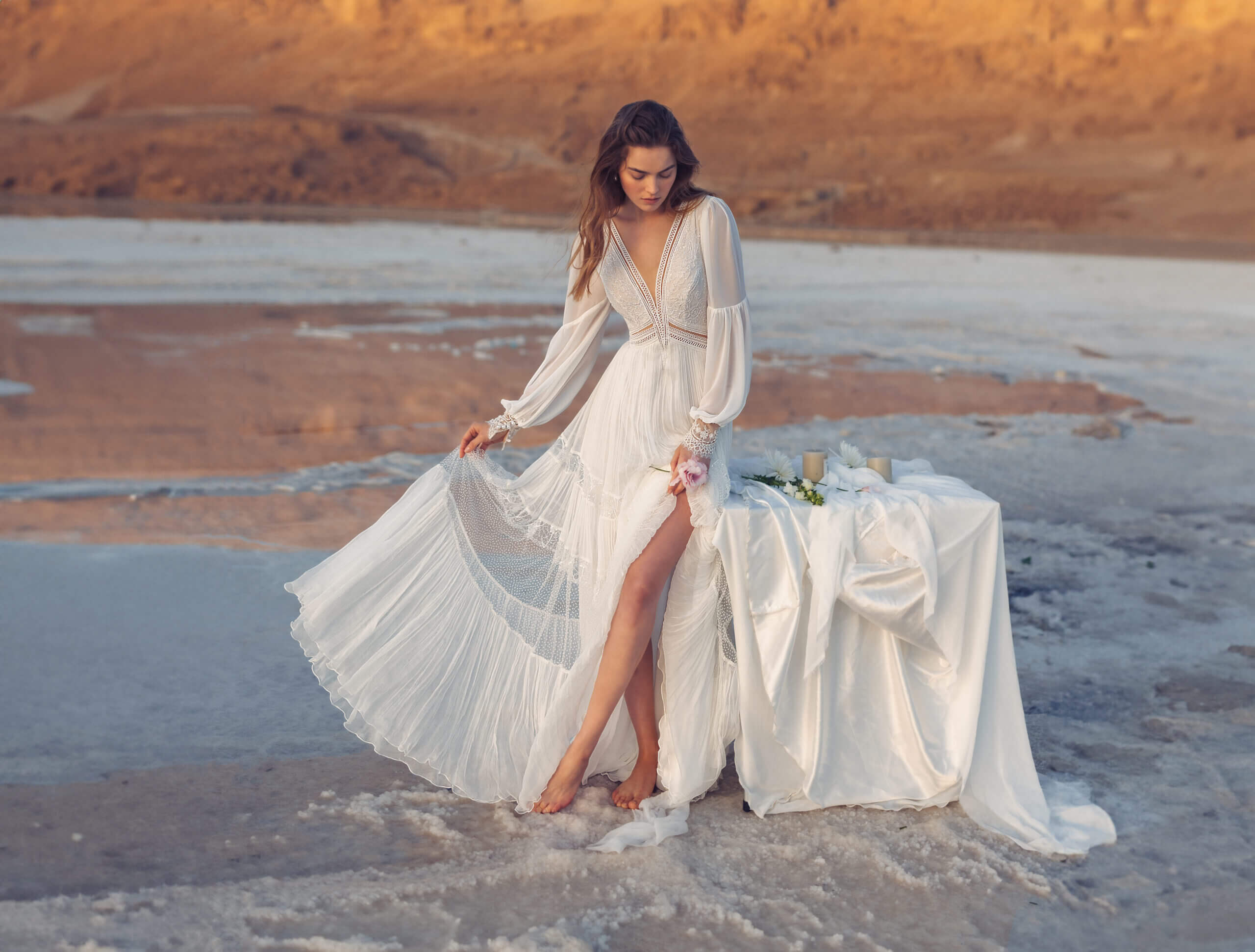 שמלות כלה לדתיות של המעצבת ענבר פריימן  שמלות כלה לדתיות של המעצבת ענבר פריימן