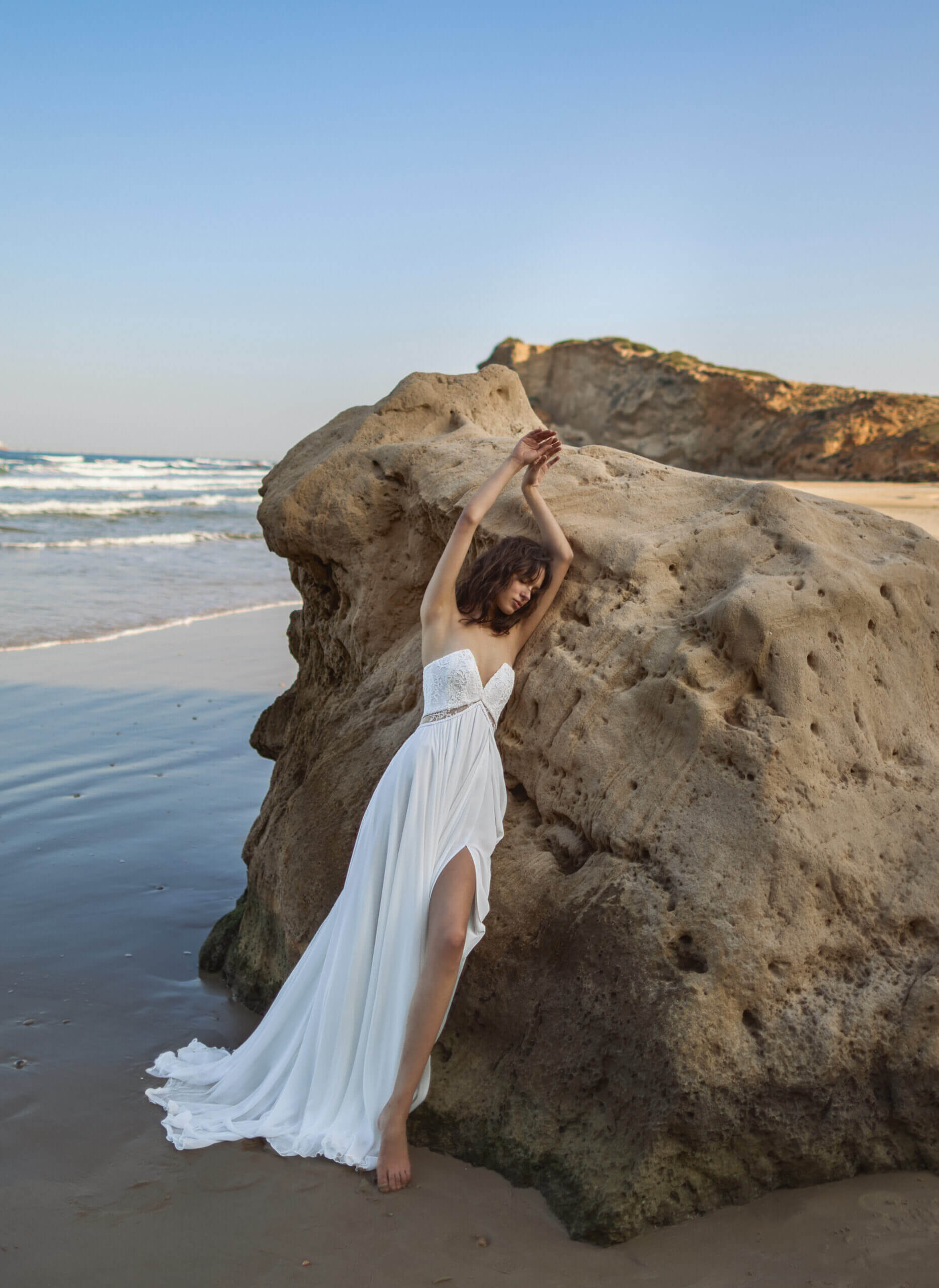 שמלת כלה סטרפלס שמלת כלה סטרפלס